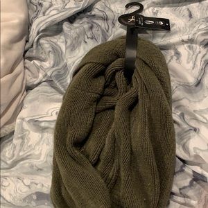 Olive green scarf